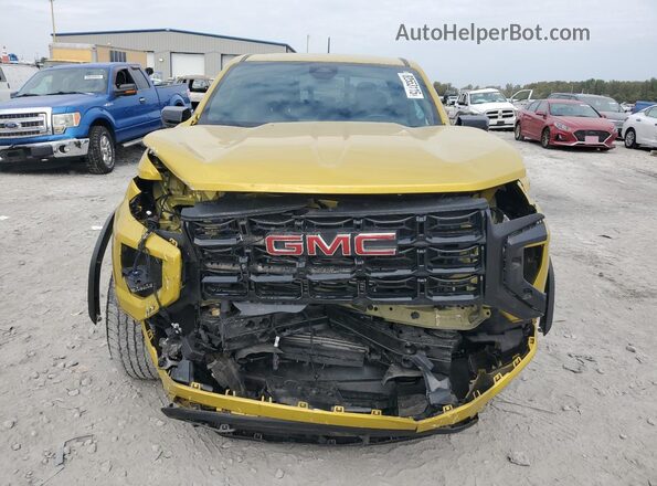 1GTP6BEK7P1194937 2023 GMC CANYON Yellow Front view