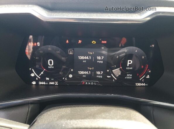 1GTP6BEK7R1249065 2024 GMC CANYON Brown Rear interior view