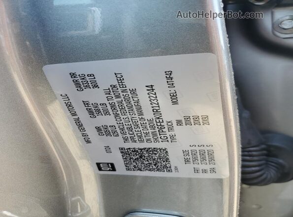 1GTP6FEK0R1232244 2024 GMC CANYON Gray 