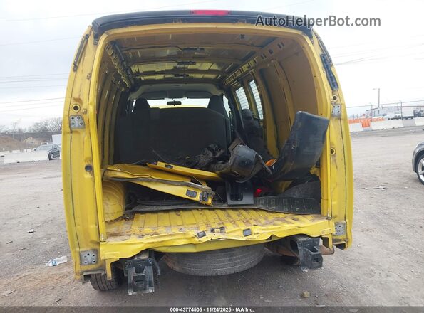 1GTW7AFG0L1252152 2020 GMC SAVANA CARGO Yellow წინა ხედი