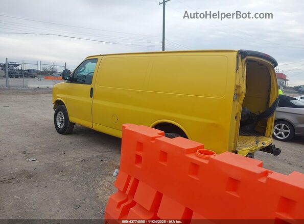 1GTW7AFG0L1252152 2020 GMC SAVANA CARGO Yellow უკანა მარცხენა