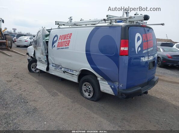 1GTW7AFG3K1155428 2019 GMC SAVANA 2500 White Trasero izquierdo