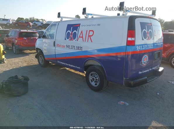 1GTW7AFP3S1258509 2025 GMC SAVANA CARGO White Trasero izquierdo