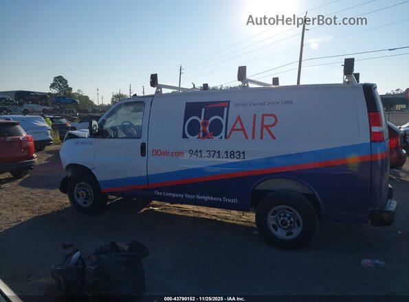 1GTW7AFP3S1258509 2025 GMC SAVANA CARGO White Vista interior de 360 grados