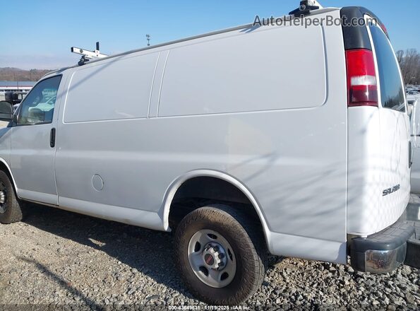 1GTW7AFP8M1300109 2021 GMC SAVANA CARGO White Trasero izquierdo