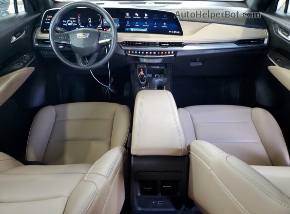 1GYAZAR45RF183597 2024 CADILLAC XT4 Gray Вид панелі приладів