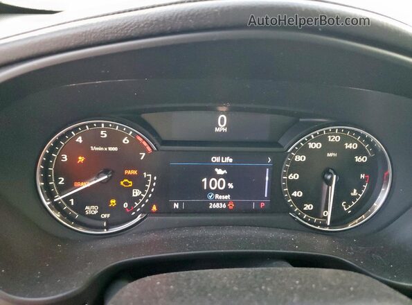 1GYFZCR4XPF104357 2023 CADILLAC XT4 Black Вид щитка приладів