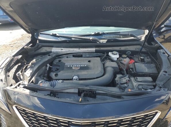 1GYFZDR40PF152875 2023 CADILLAC XT4 Black ძრავის განყოფილების ხედი