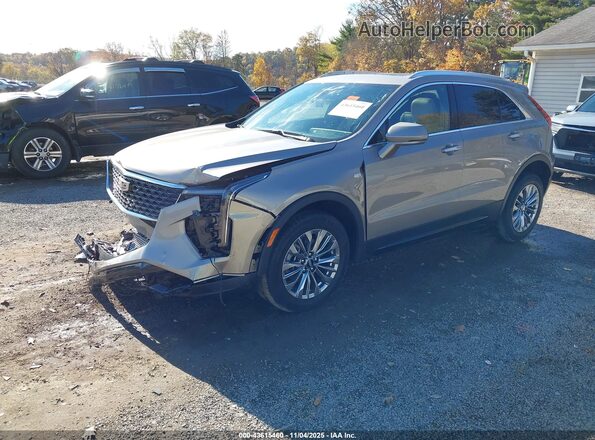 1GYFZDR41RF202136 2024 CADILLAC XT4 Champagne Передняя левая четверть