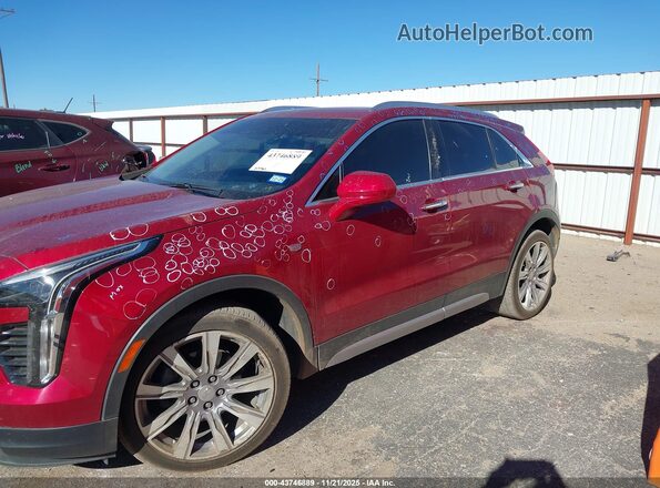 1GYFZDR45KF135806 2019 CADILLAC XT4 Red Widok z przodu