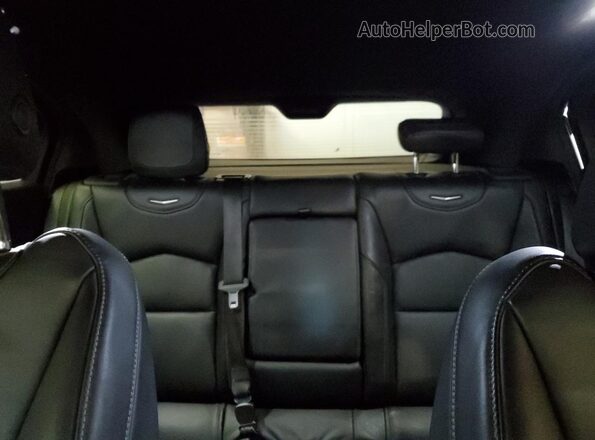 1GYFZDR47LF128163 2020 CADILLAC XT4 Black Rear seats view