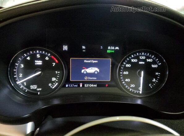 1GYFZDR47LF128163 2020 CADILLAC XT4 Black Instrument cluster view