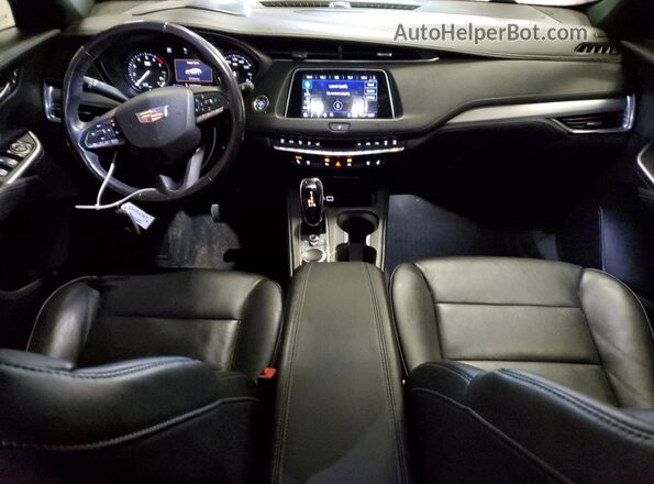 1GYFZDR47LF128163 2020 CADILLAC XT4 Black Dashboard view