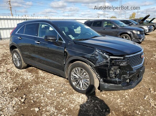 1GYFZDR47RF213464 2024 CADILLAC XT4 Черный Передняя правая четверть