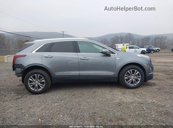 1GYKNDRSXMZ145533 2021 CADILLAC XT5 Gray Панорамний вид салону 360°