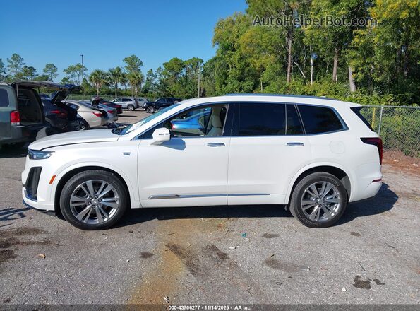 1GYKPCRS1RZ712630 2024 CADILLAC OTHER White Widok wnętrza 360 stopni