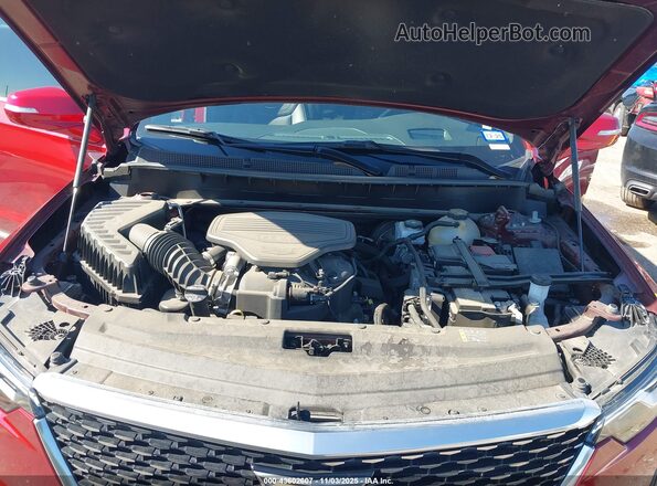 1GYKPCRS8PZ124012 2023 CADILLAC OTHER Красный Вид сзади
