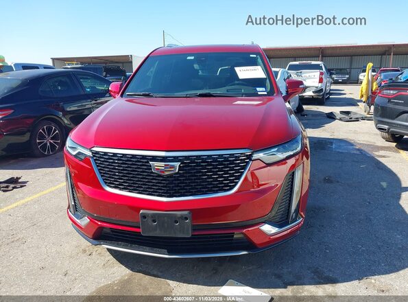 1GYKPCRS8PZ124012 2023 CADILLAC OTHER Красный Вид щитка приборов