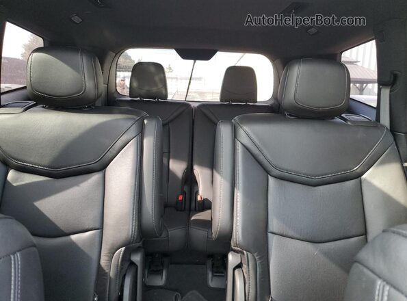 1GYKPDRS4LZ100788 2020 CADILLAC OTHER Charcoal უკანა სავარძლების ხედი