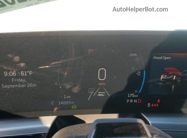 1GYKPSRL4RZ112655 2024 CADILLAC OTHER White Instrument cluster view