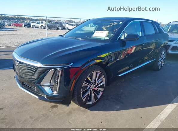 1GYKPSRL4RZ114289 2024 CADILLAC OTHER Black წინა მარცხენა ხედი სამი მეოთხედიდან
