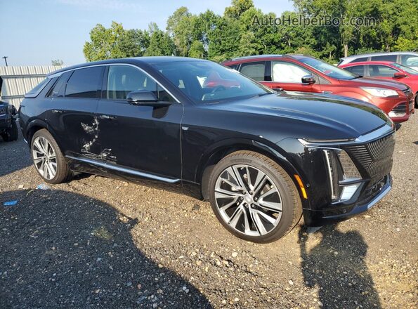 1GYKPSRL6RZ136293 2024 CADILLAC OTHER Черный Передняя правая четверть