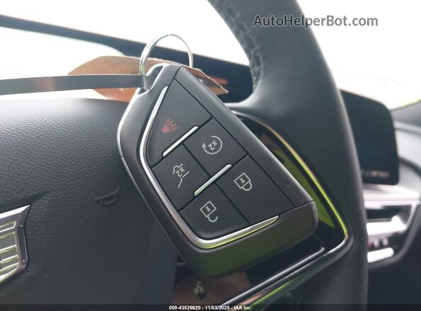 1GYKPWRL1SZ317847 2025 CADILLAC OTHER Blue Dashboard view