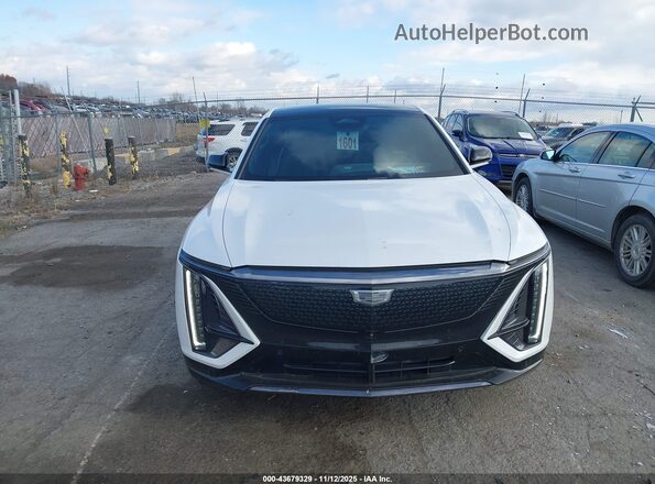 1GYKPWRL8RZ112830 2024 CADILLAC OTHER White Вид щитка приладів