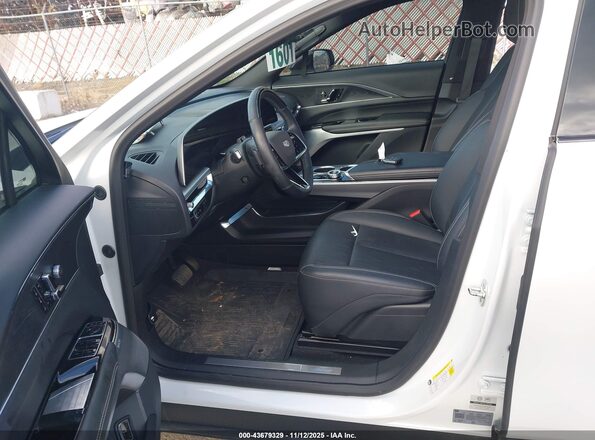 1GYKPWRL8RZ112830 2024 CADILLAC OTHER White Вид салону спереду