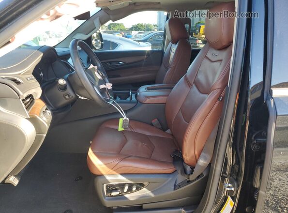 1GYS3BKJ7LR165233 2020 CADILLAC ESCALADE Black Vista interior delantera