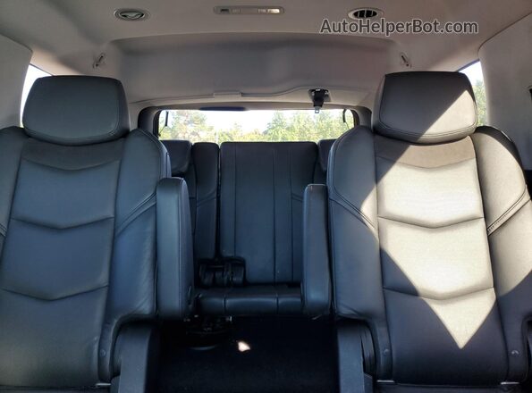 1GYS4BKJ6LR146458 2020 CADILLAC ESCALADE Black Vista de los asientos traseros