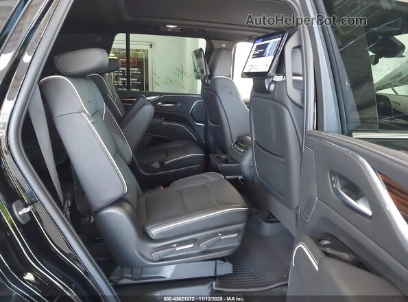 1GYS4BKL2PR417703 2023 CADILLAC ESCALADE Black VIN კოდის სტიკერის ხედი