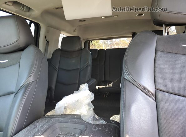 1GYS4CKJ0LR239367 2020 CADILLAC ESCALADE Black Հետևի նստատեղերի տեսք