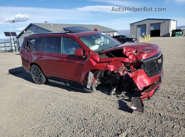 1GYS4EKL0PR338399 2023 CADILLAC ESCALADE Red Front right