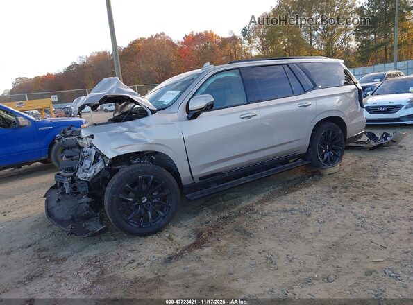 1GYS4FKLXMR252549 2021 CADILLAC ESCALADE Gold Передня ліва чверть