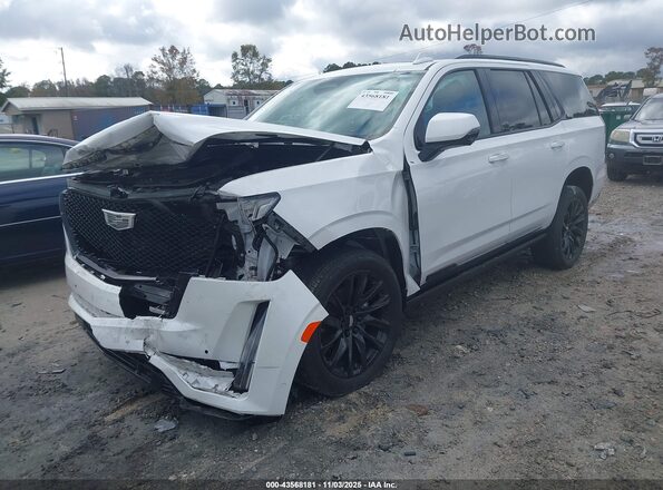 1GYS4GKLXPR414545 2023 CADILLAC ESCALADE White Przód lewy