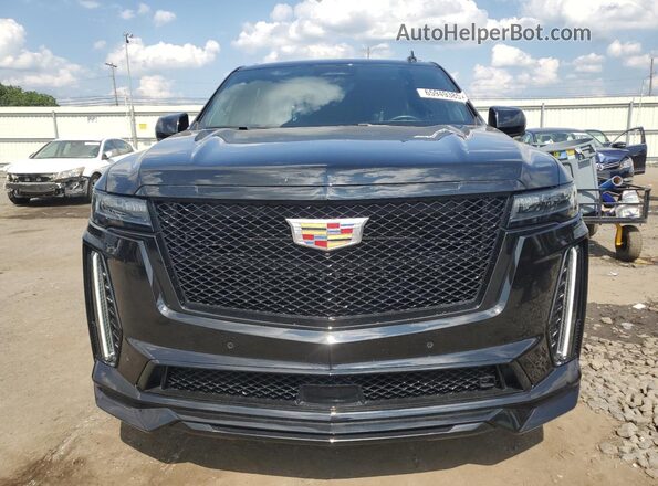 1GYS4HK96PR291028 2023 CADILLAC ESCALADE Black წინა ხედი