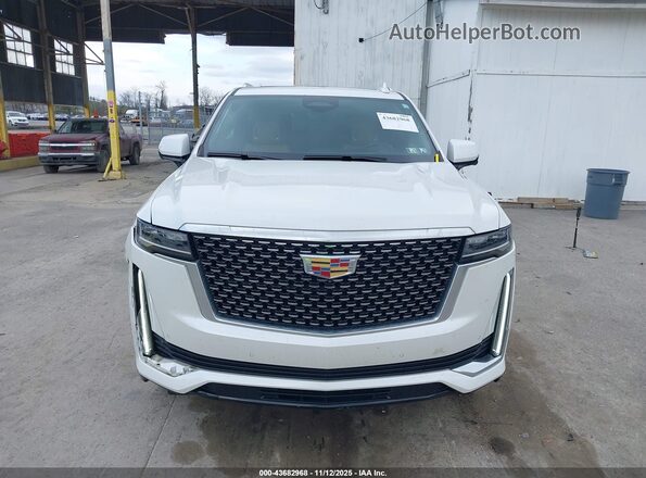 1GYS4KKL3PR114963 2023 CADILLAC ESCALADE Белый Вид щитка приборов