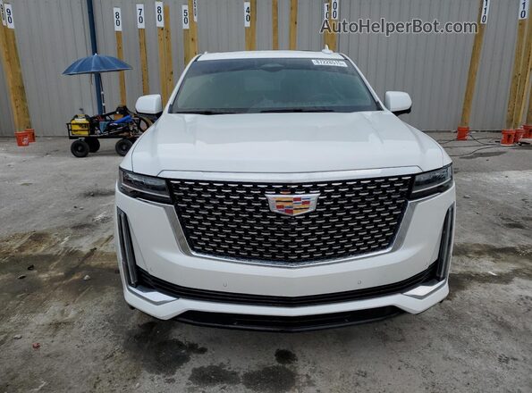 1GYS4LKL2MR333494 2021 CADILLAC ESCALADE White წინა ხედი