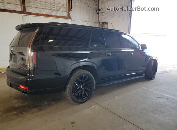 1GYS4RKL5MR427565 2021 CADILLAC ESCALADE Черный Задняя правая четверть
