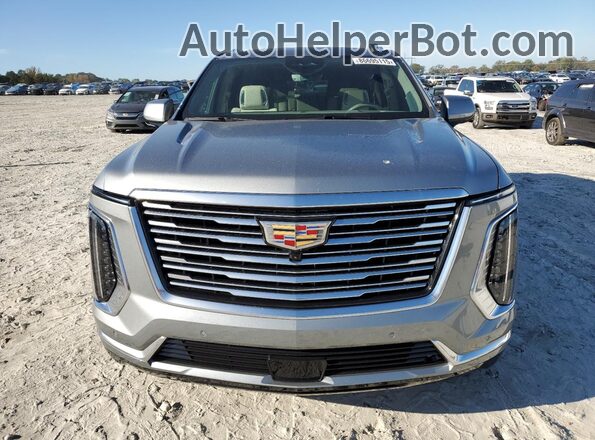1GYS9DRL9SR120889 2025 CADILLAC ESCALADE Silver Widok z przodu