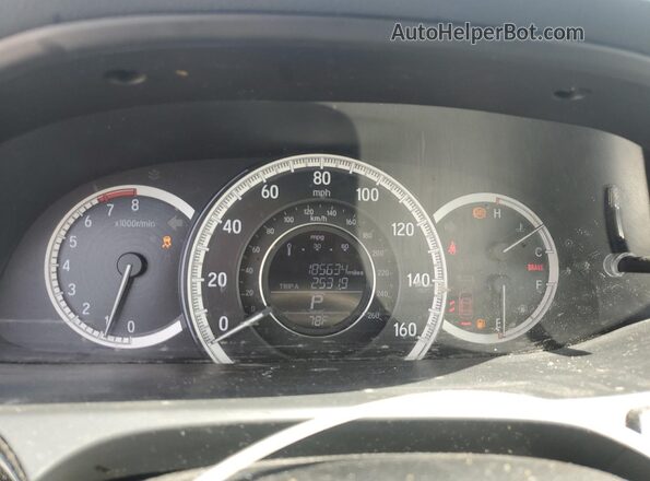 1HGCR2F37GA086803 2016 HONDA ACCORD Угольный Вид щитка приборов