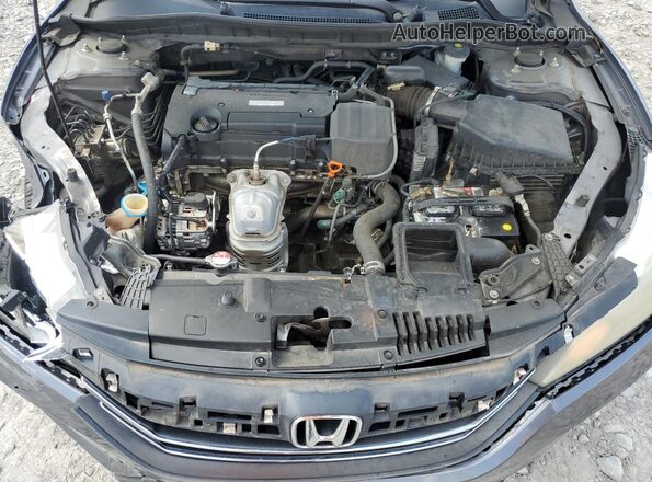 1HGCR2F37GA086803 2016 HONDA ACCORD Угольный Вид задней части салона