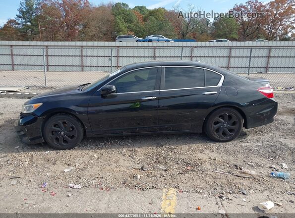 1HGCR2F79GA225560 2016 HONDA ACCORD Black Vista interior de 360 grados