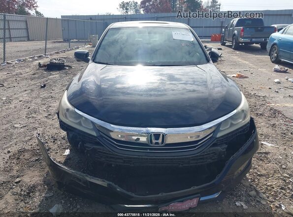1HGCR2F79GA225560 2016 HONDA ACCORD Black Vista del cuadro de instrumentos
