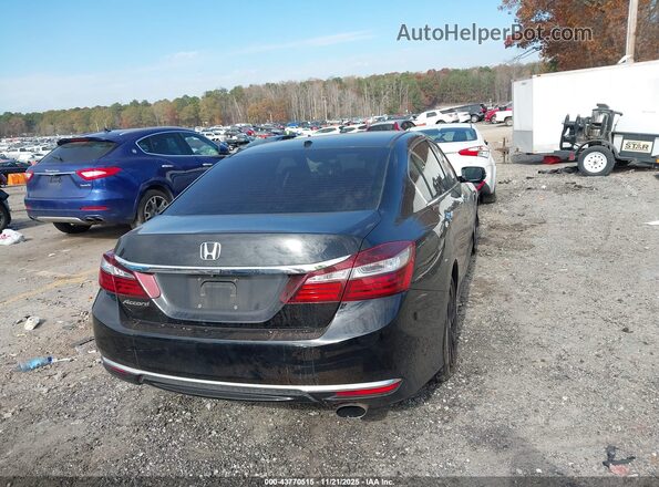 1HGCR2F79GA225560 2016 HONDA ACCORD Black Trasero derecho