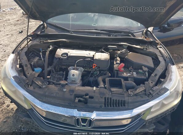 1HGCR2F79GA225560 2016 HONDA ACCORD Black Vista trasera