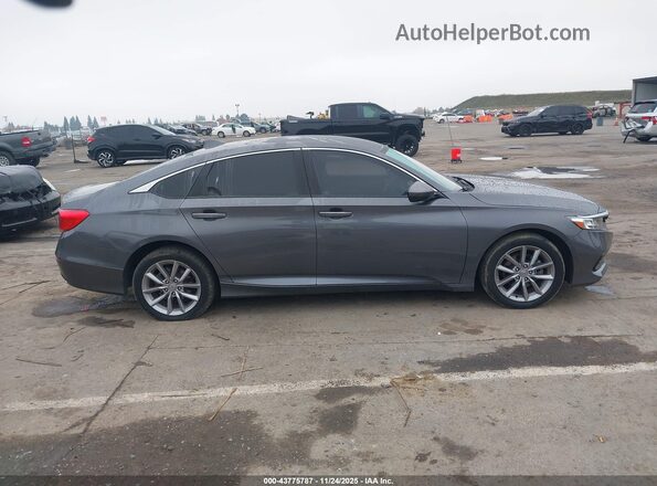 1HGCV1F12NA011203 2022 HONDA ACCORD Gray Vista interior trasera