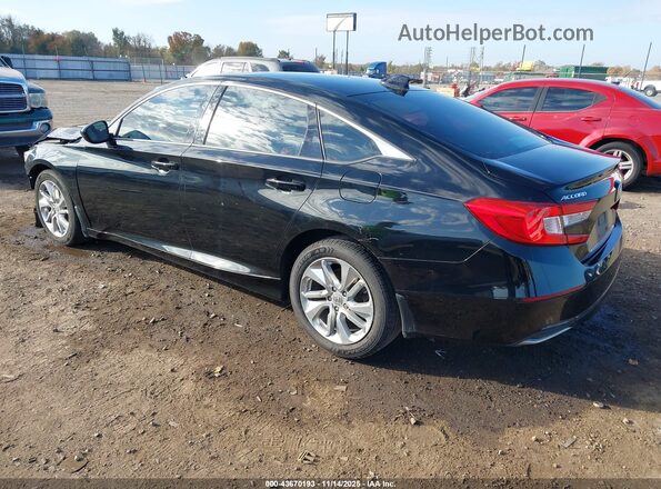 1HGCV1F16KA172472 2019 HONDA ACCORD Black უკანა მარცხენა