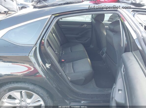 1HGCV1F16KA172472 2019 HONDA ACCORD Black VIN კოდის სტიკერის ხედი